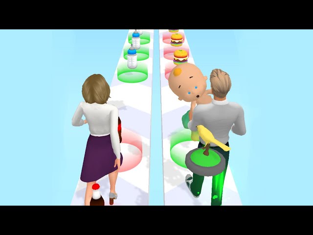 Baby Shuffle Run - Funny Mobile Gameplay Walkthrough - Android/iOS #1