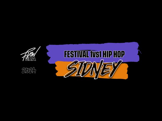 SIDNEY | Hip Hop Battle 1vs1| Flow Era Festival | 2024