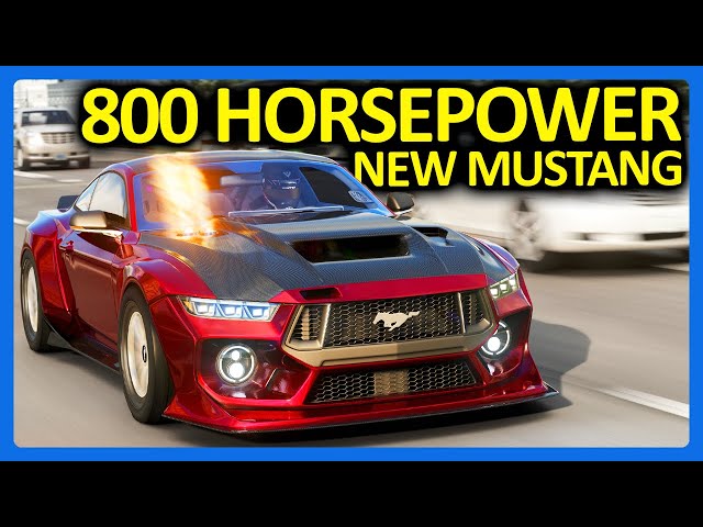 Cutting Up Traffic with an 800HP Widebody 2024 Ford Mustang!! (No Hesi)
