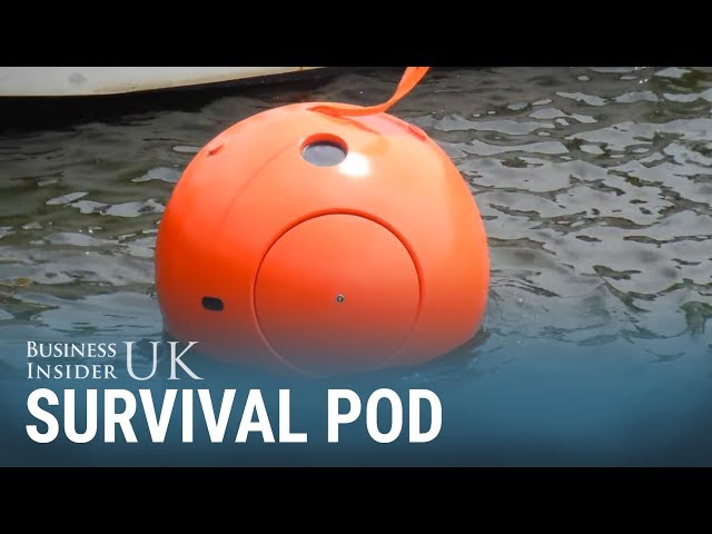 This survival pod can protect you during a tsunami