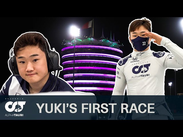 ALL ACCESS | Yuki Tsunoda's First F1 Race