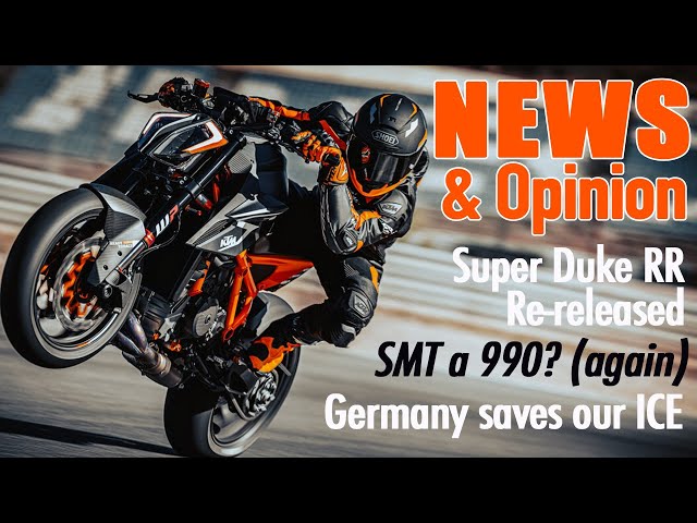 KTM unveils part 2 of the not-so-limited Beast RR, will the SMT be a 990 & will Germany save biking?