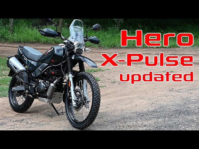 Hero South Africa unveils the 4-valve version of the Hero X-Pulse.