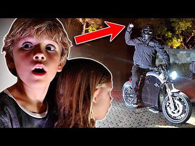 Angry BIKER came to our house and did THIS! *Police Called*