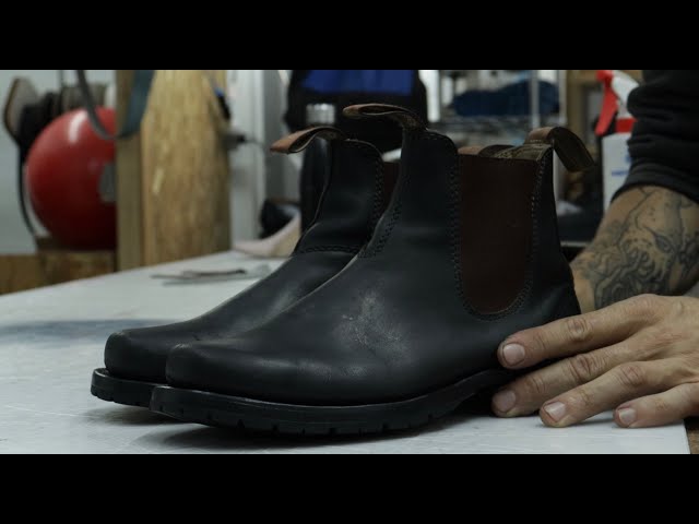 Blundstone boots - complete restore