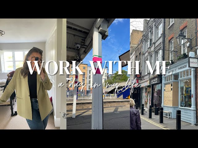 Work Day In My Life In London | commuting & getting back into the swing of things