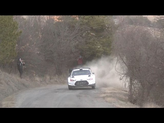 Tests day pré rallye Monte Carlo 2017 Hyundai I20 WRC 2017 Dani Sordo by Ouhla lui