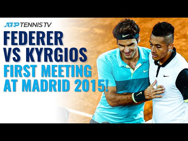 Roger Federer vs Nick Kyrgios: Extended Highlights From First Meeting at Madrid 2015!