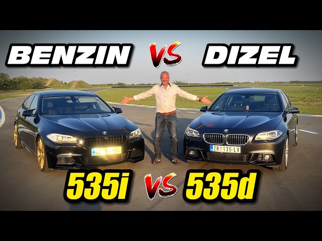 DIZEL vs BENZIN: BMW 5 (F10) **535d VS 535i**