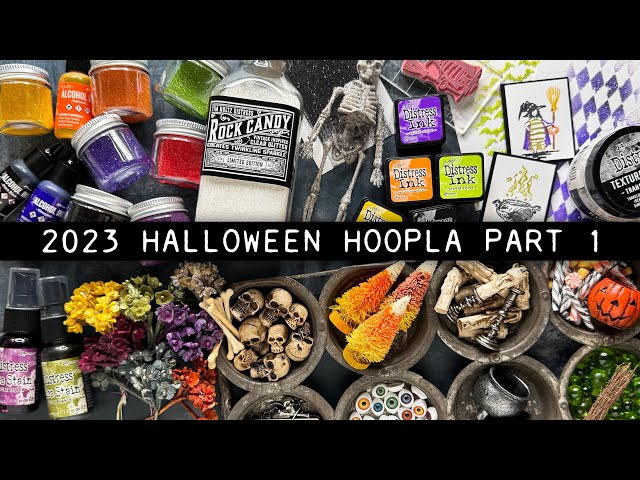 2023 Tim Holtz Halloween Hoopla (Part 1)