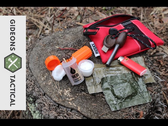 Survival/Camping Fire Starting Kit: Stickin' With What Works