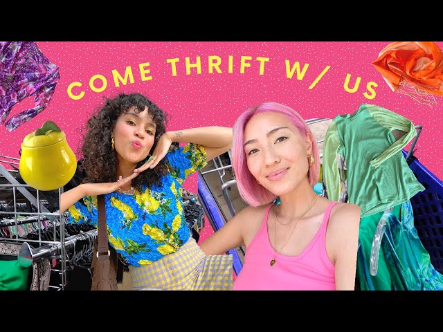 Come Thrift With Us: Thrift Tips + Try on Haul