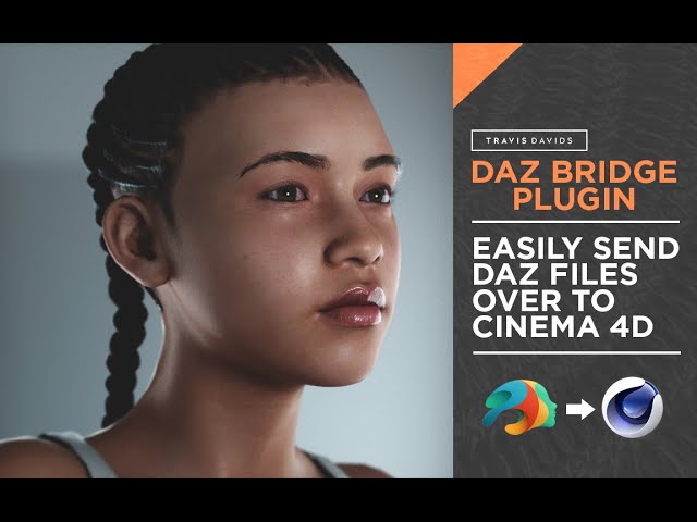 Easily Send Daz Files Over To Cinema 4D - Daz Bridge Plugin