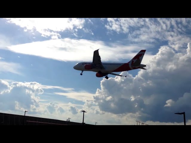 Close calls at Pearson Toronto Airport - Busy place!