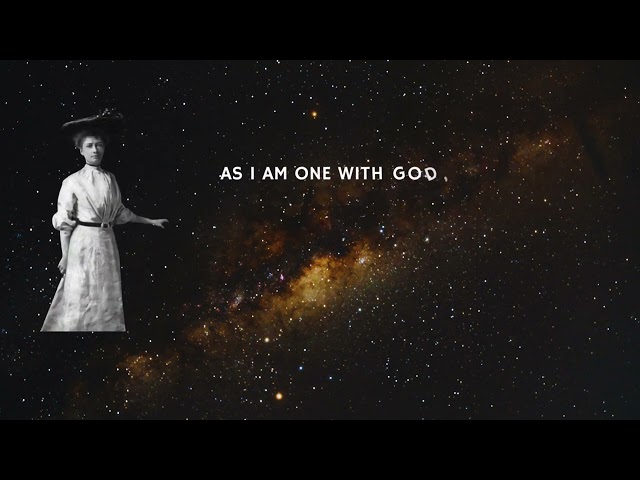 AS I AM ONE WITH GOD, THE UNDIVIDED ONE - Florence Scovel Shinn Affirmation Meditation Loop ☀️