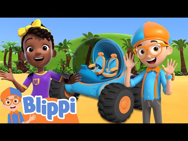 Road Trip To The Rain Forest! | Blippi & Meekah's Road Trip Podcast | Vehicle Videos | Moonbug Kids