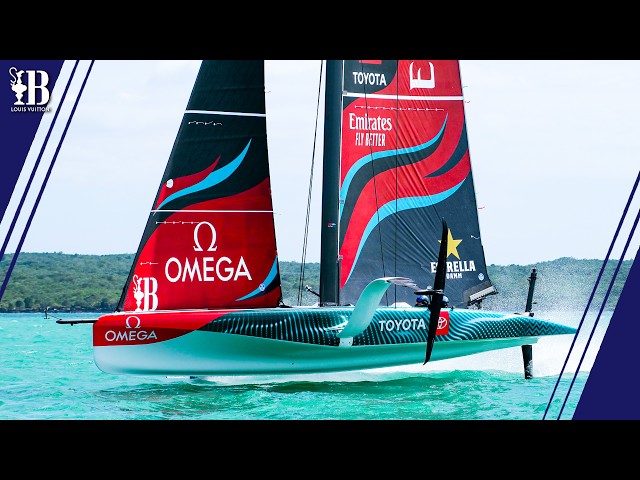 CONTROLLED KIWIS APPLY THE PRESSURE UPRANGE | Day Summary - 24th January | America's Cup