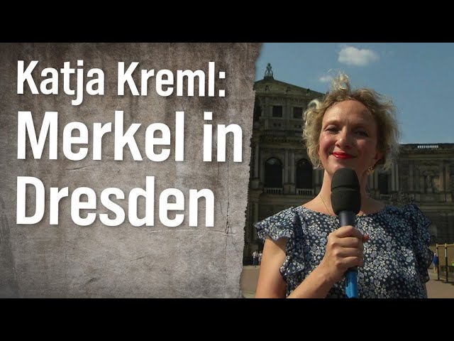 Reporterin Katja Kreml: Merkel in Dresden | extra 3 | NDR
