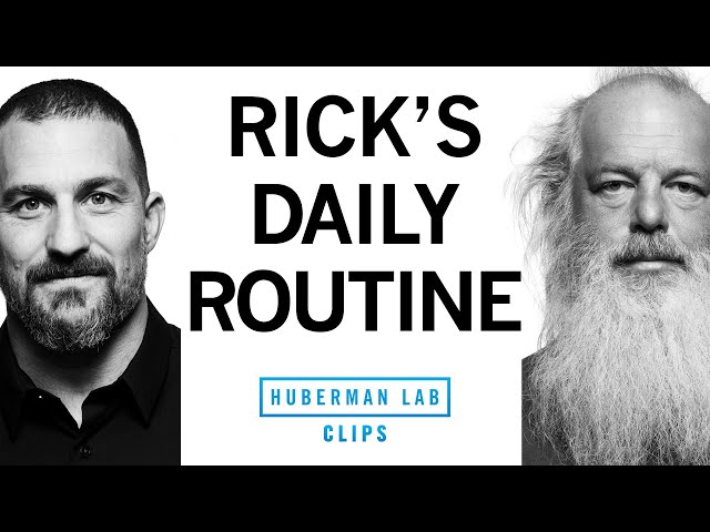 Rick Rubin's Daily Routine | Rick Rubin & Dr. Andrew Huberman
