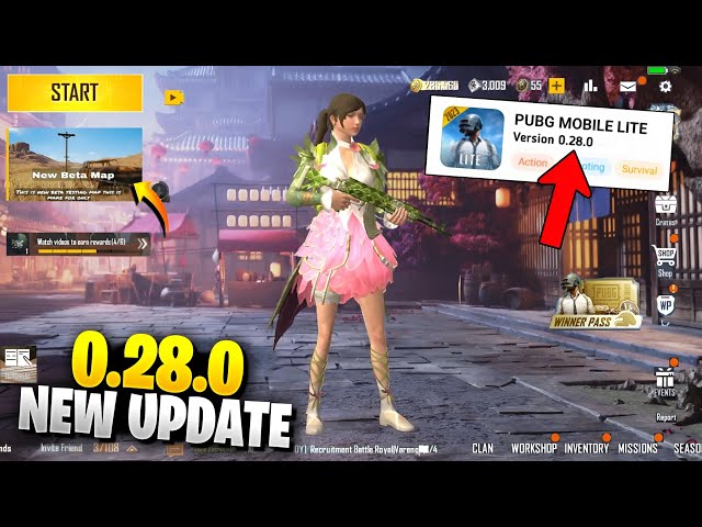 Pubg Lite 0.28.0 Update Features 😍 | Pubg Lite New Update Today 😱 | Upgradable Skin And Features |