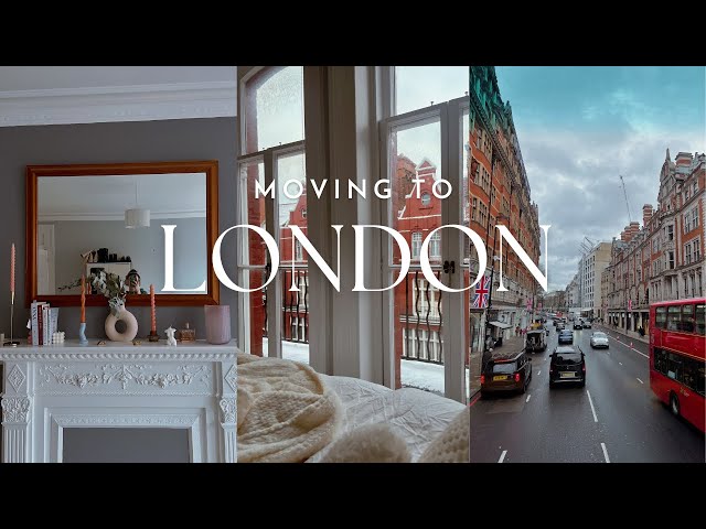 LONDON DIARIES: moving to london + empty flat tour