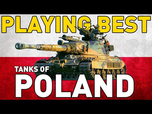 Playing the BEST tanks of POLAND in World of Tanks!