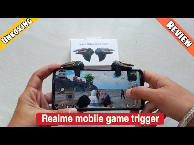 Realme mobile game trigger unboxing & review..