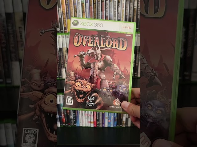 The Japanese Version of "Overlord" (Xbox 360)