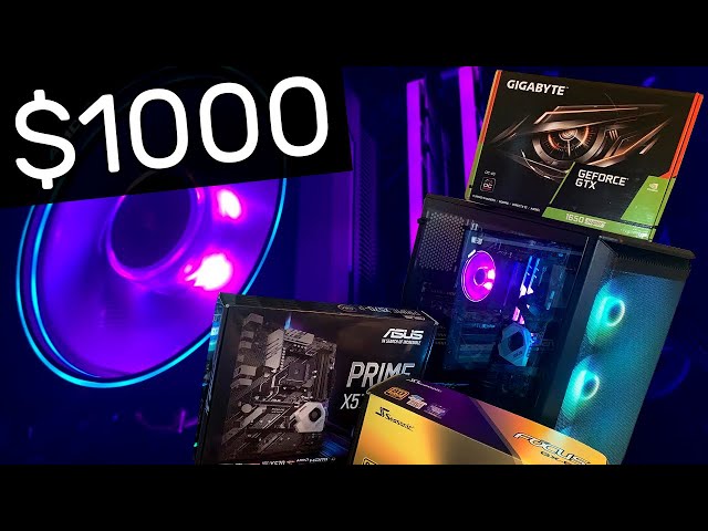 RYZEN $1000 PC Build | Video Editing Workstation [2020]