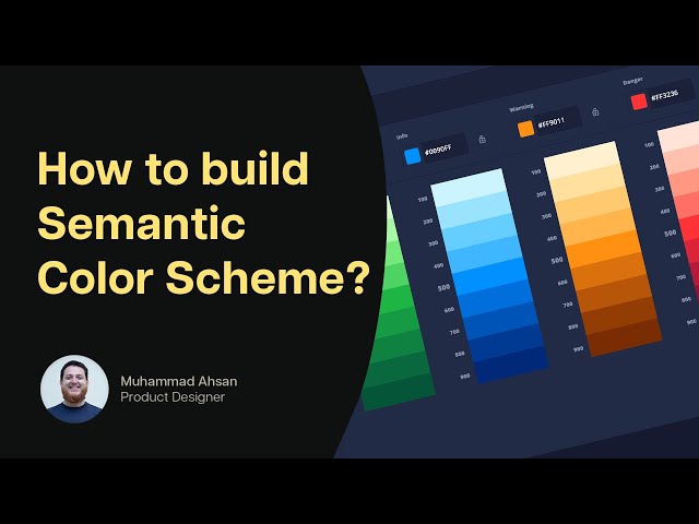 What is Semantic Color Scheme using Eva Color scheme generator