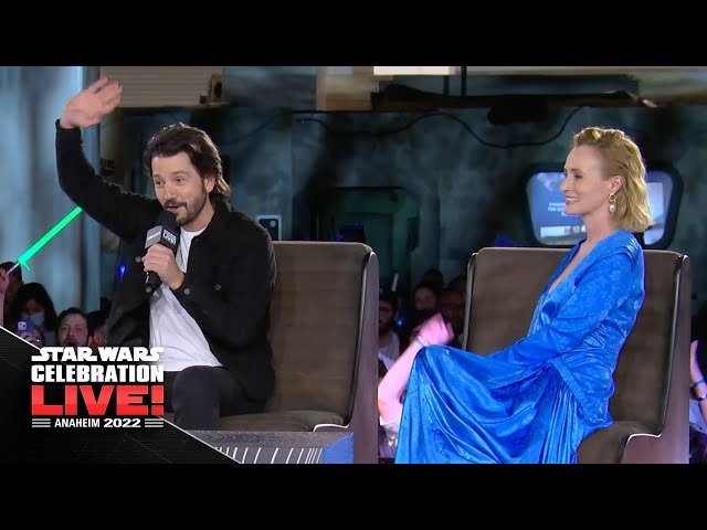 Diego Luna and Genevieve O'Reilly Take The Stage At SWCA 2022 | Star Wars Celebration Live!