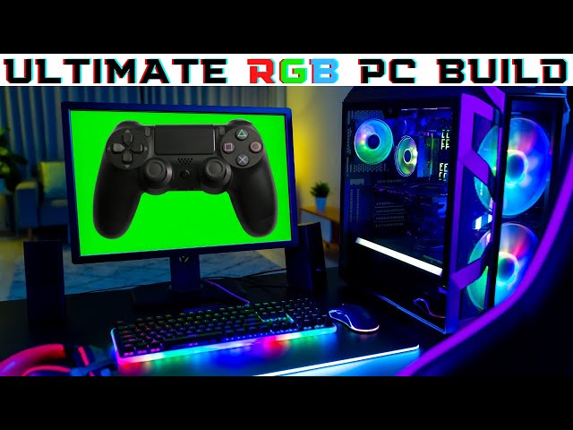 The ULTIMATE RGB PC build! Video Editing/Content Creation/Casual Gaming (Best Budget PC Build 2022 )