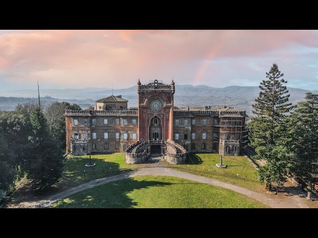 HUGE Abandoned Fairytale Castle with 365 Rooms | Rainbow Castle