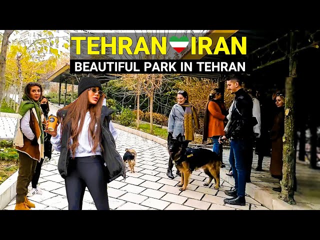 Tehran , Iran 🇮🇷 - Tehran Walking Tour | Sasan Park |【4K】/ پارک ساسان تهران