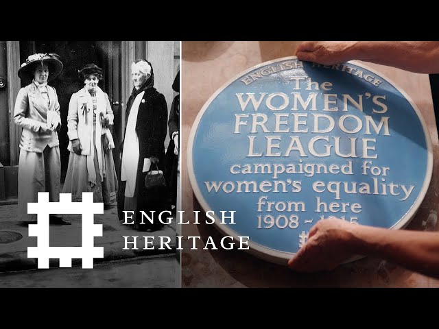 The 1000th London Blue Plaque — Commemorating the Women's Freedom League