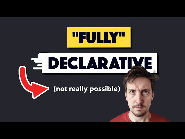 The problem with going "full declarative" in Angular