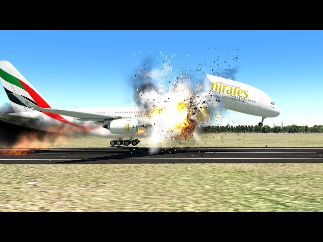 🔴LIVE Airbus A380 CRASH LANDINGS |  Live Plane Spotting X-PLANE 11 #aviation