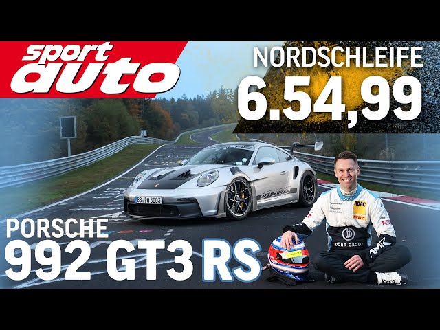 Porsche 911 GT3 RS (992) | Nordschleife HOT LAP 6.54,99 min | sport auto Supertest