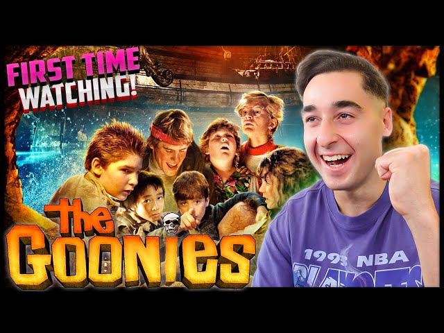 Film Student Watches THE GOONIES (1985) for the FIRST TIME! The Best Rainy Day Movie!!!