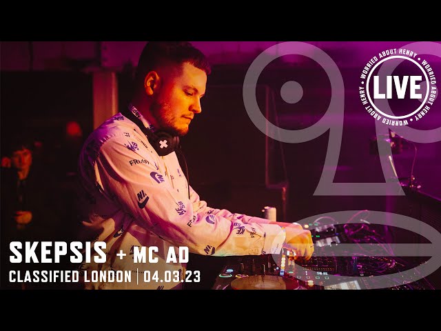 WAH LIVE: SKEPSIS + MC AD | London 04.03.23