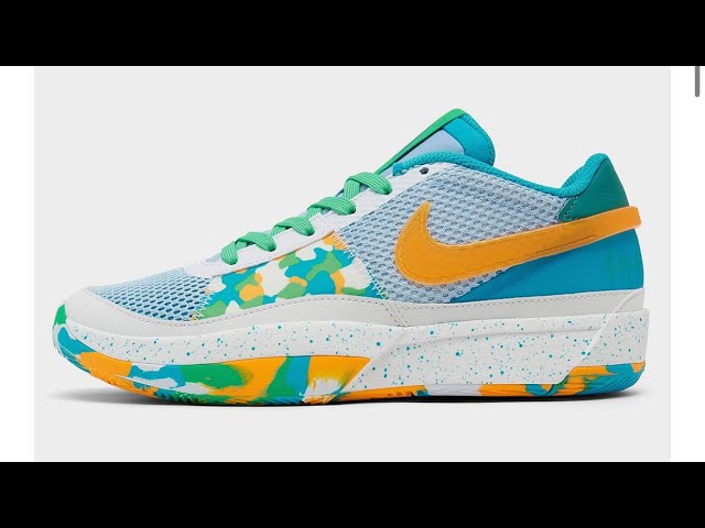 Photos Nike Ja Morant 1 GS Sundial Sneaker Colorway Retail Price $90 Sneakerhead Release News 2023