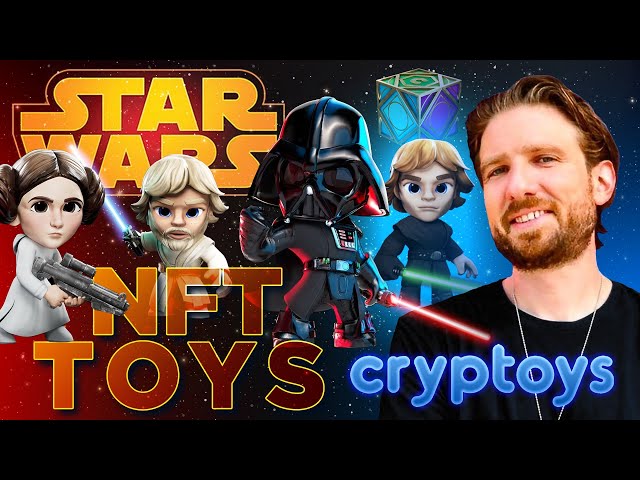 Star Wars NFT Next-Gen Toys! Cryptoys CEO Will Weinraub INTERVIEW + GIVEAWAY!🎉