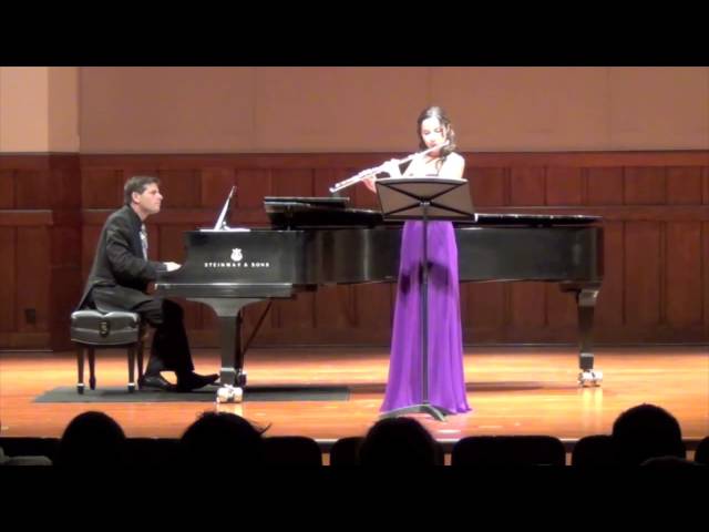 J.S. Bach: Sonata in E Major mvt. 1 - Gina Luciani and James Lent