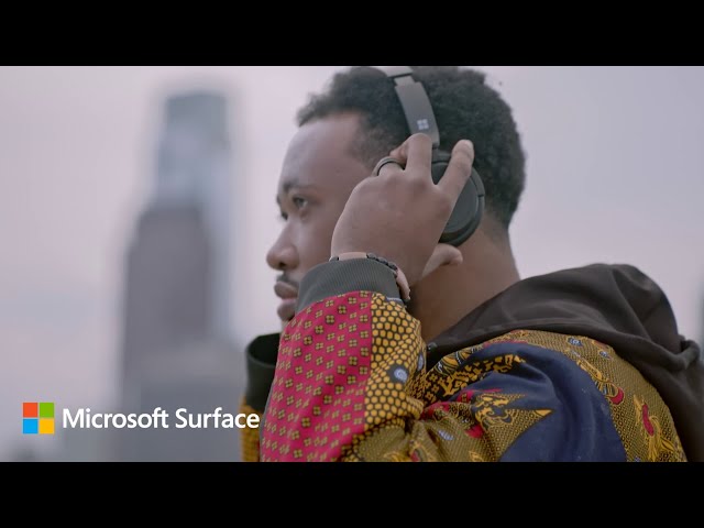 Surface for Business | Social entrepreneur stays productive using Surface Headphones