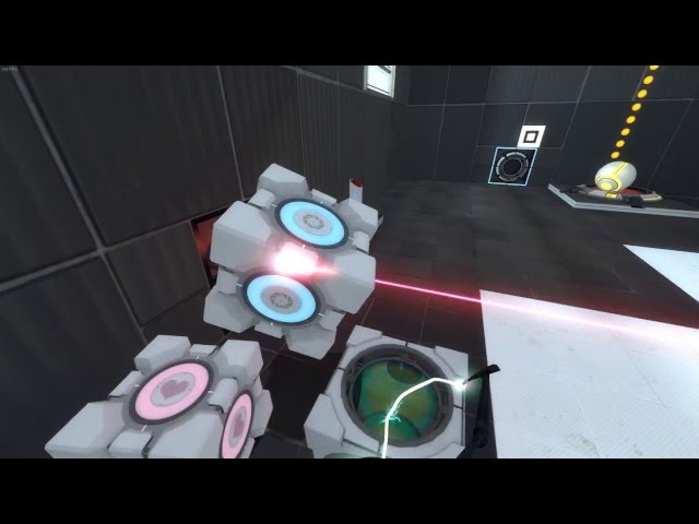 Portal 2 custom map "Jump Cube"