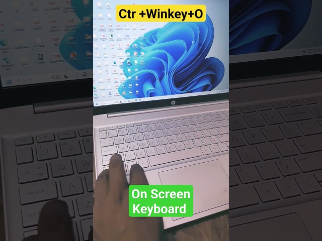 On Screen Keyboard कैसे लाए ll