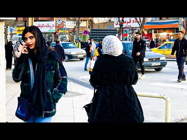 city tour Arak, Iran 2023 - Armenian neighborhood - خیابان دکتر نیسانیان