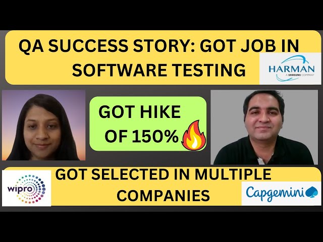 5LPA to 15LPA 🔥7 Offers! A Journey of A Software Tester🔥| QA Success Story| RD Automation Learning