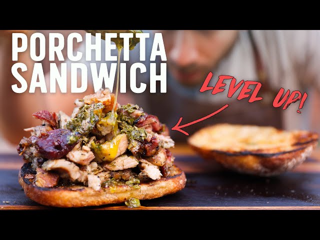 Turning Porchetta Into the Perfect Sandwich (the hard way...)