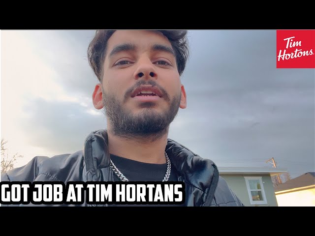 I got job at TIM HORTANS | Benefits & Darksides